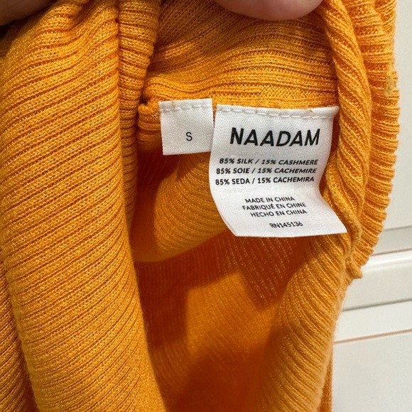 NAADAM Silk Cashmere Midi Tank Dress (D6) - Picture 5 of 5